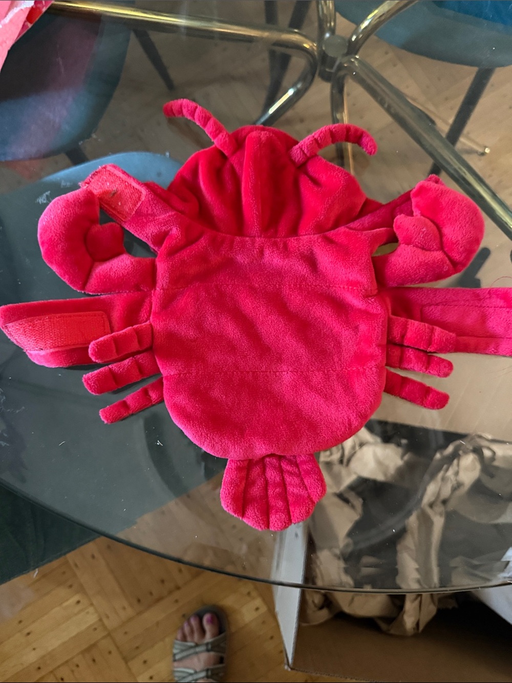 Plush Red Lobster Costume